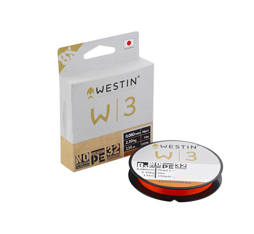 Westin W3 8-Braid Dutch Orange 135M/150YDS