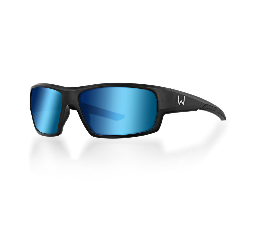 W6 Sport 10 Matte Black LB SMOKE AR BLUE
