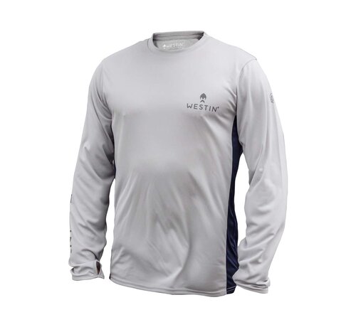 Westin Pro UPF Long Sleeve Grey/Navy Blue