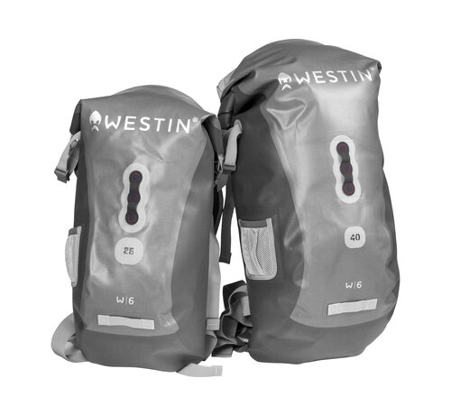 Westin W6 Roll-Top Backpack Silver/Grey 40L