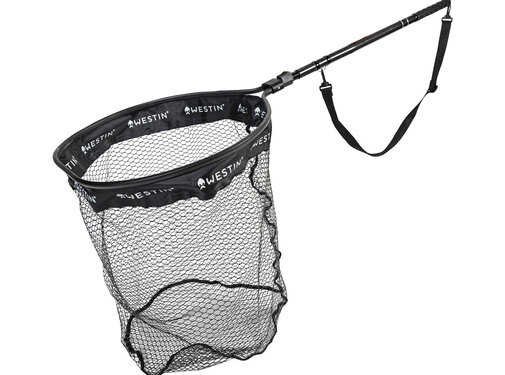 Westin W6 CR Telescopic Landing Net 3M S 38W CM X 45L CM X 50 CM Depth Handle Length 63/300CM