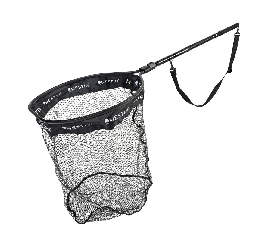 W6 CR Telescopic Landing Net 3M S 38W CM X 45L CM X 50 CM Depth Handle Length 63/300CM