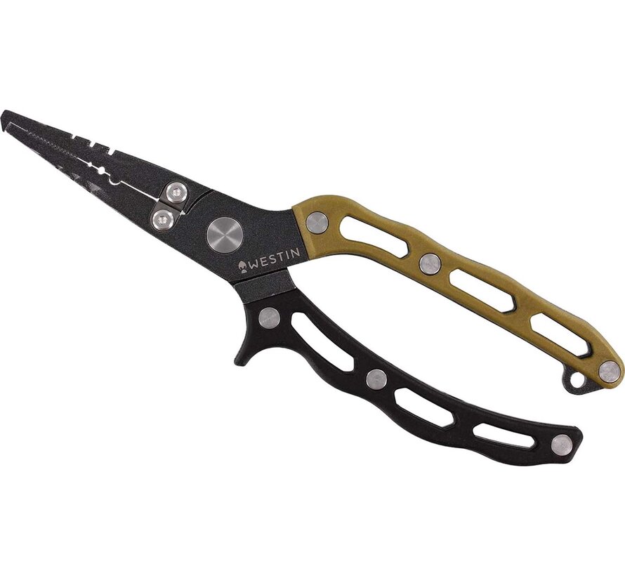 Split Ring Pliers Large 18CM Black Sand 7"