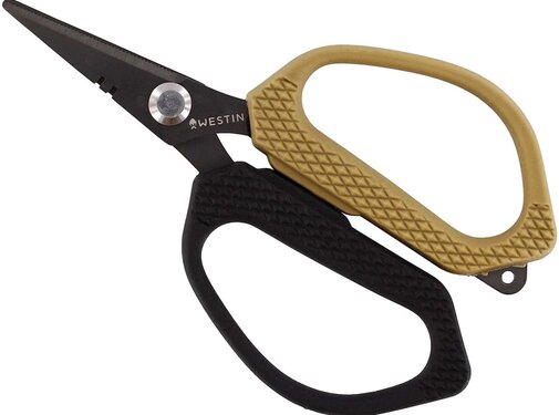 Westin Line Scissors Medium 12CM Black Sand 4 3/4"