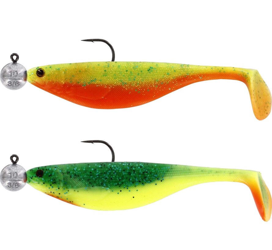 Shadteez R 'N R 9CM #4/0 7G Dark Water Mix 2PCS