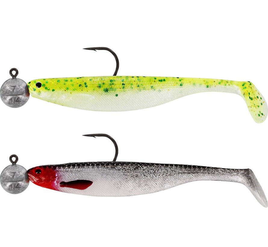 Shadteez SLIM R 'N R 7,5CM #2/0 5G Dark Water Mix 2PCS