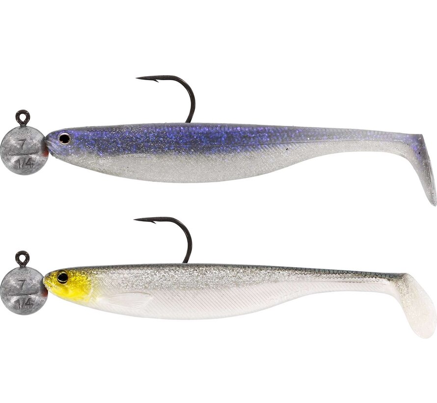 Shadteez SLIM R 'N R 10CM #4/0 7G Clear Water Mix 2PCS