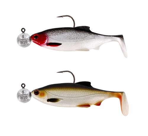 Westin Ricky The Roach R 'N R 10CM #6/0 10G Clear Water Mix 2PCS