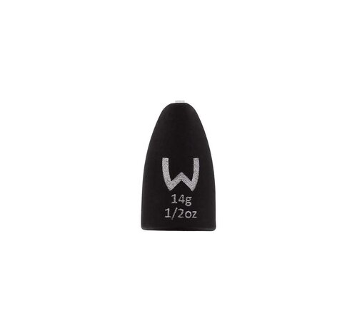 Westin Tungsten Bullet Weights Matte Black
