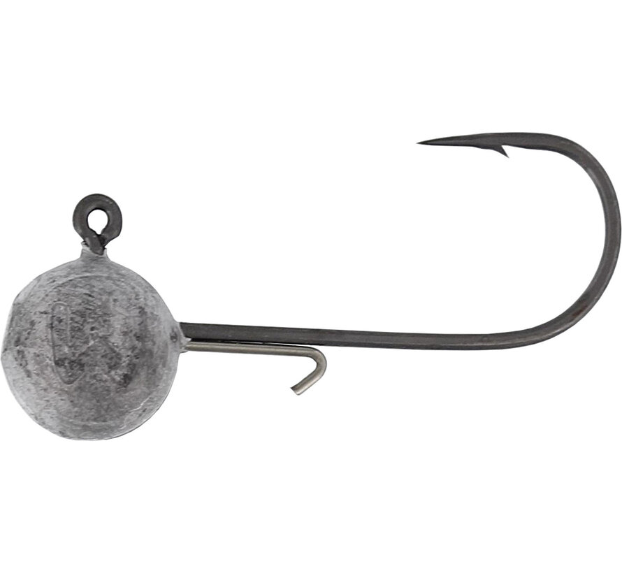 Round Up Micro Jig Head #4 Black Nickel 3PCS Lead