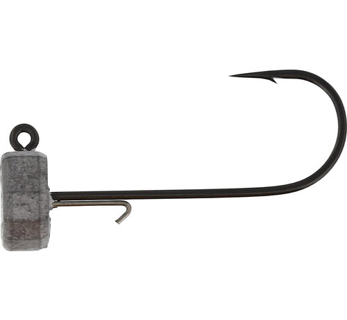 Westin Micro Ned Jig Head #2 Black Nickel 3PCS Lead