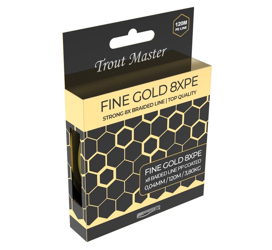 Trout Master Fine Gold 8Braid