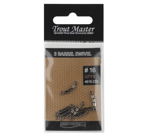 Trout Master Trout Master 3 Barrel Swivel