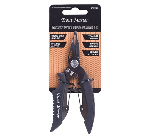 Trout Master Trout Master Micro Split Ring Pliers 12