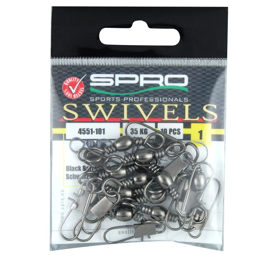 Barrel Swivel with Interlock Snap