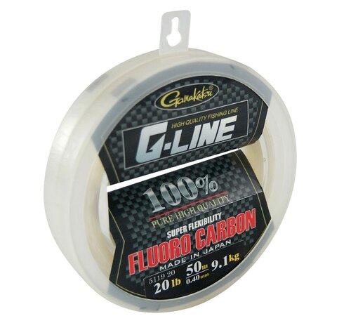 GAMAKATSU G-Line Fluorocarbon Big Spool 50m