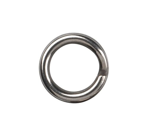 GAMAKATSU Hyper Split Ring - Stainless Black Nickel