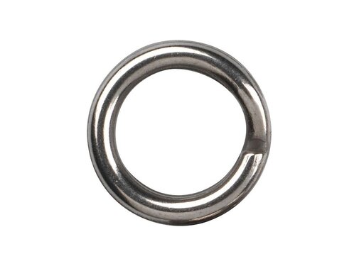 GAMAKATSU Hyper Split Ring - Stainless Black Nickel