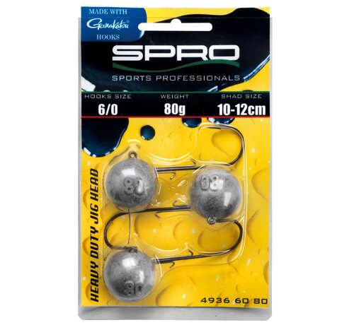 Spro Round HD JigHead 90 #8/0