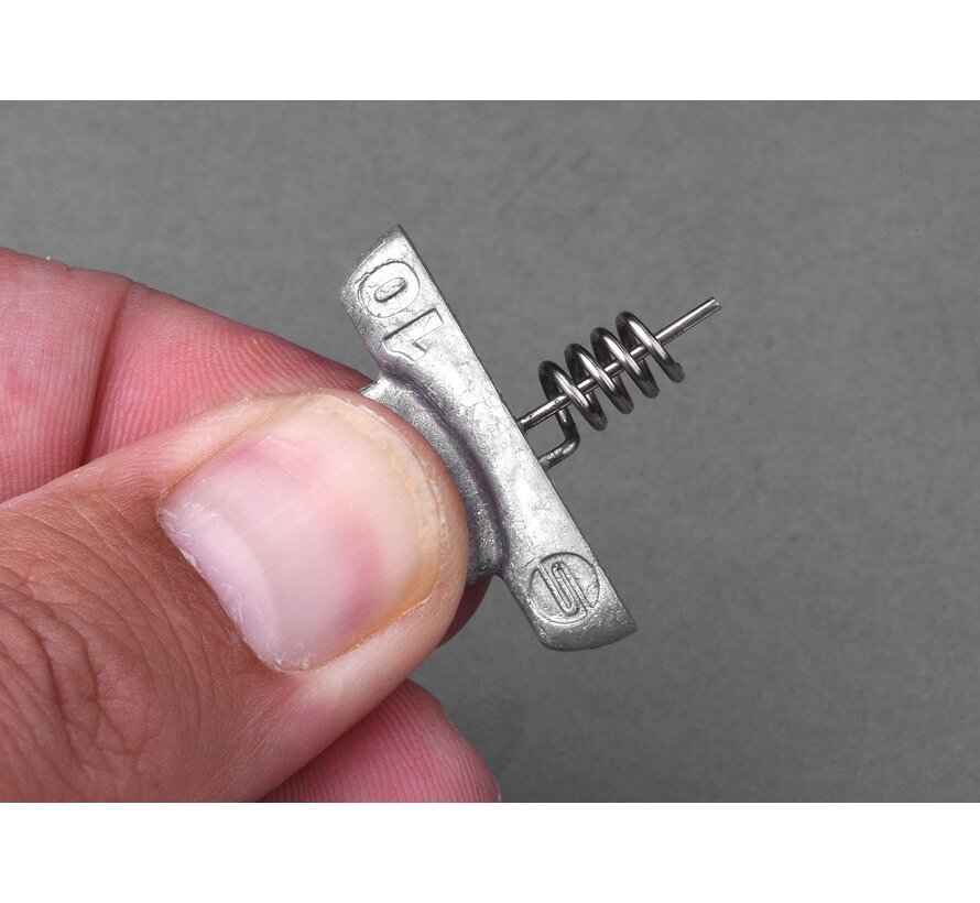 Zinc Screw-In Softbait Weights 3PC