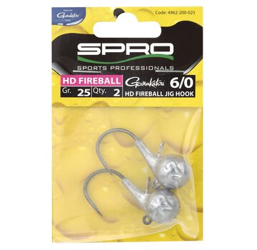 Spro HD FireBall JigHead #6/0