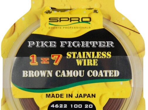 Spro 1X7 Brown Coated Wire 20M