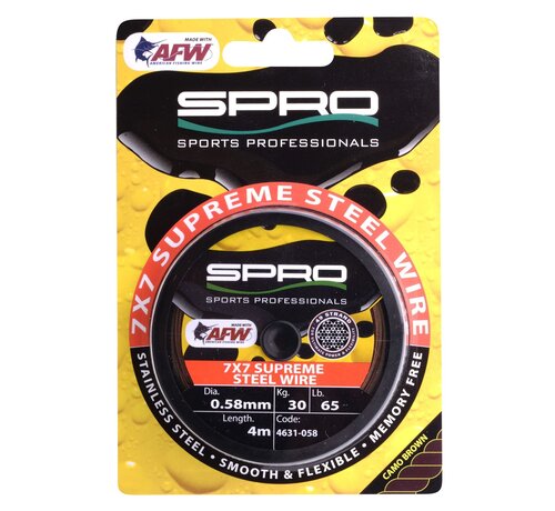 Spro Super Steel AFW Wire 4M