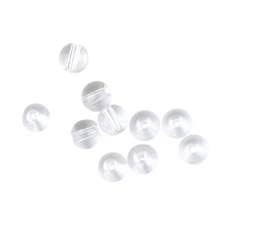 Spro Round Glass Beads Clear Diamond