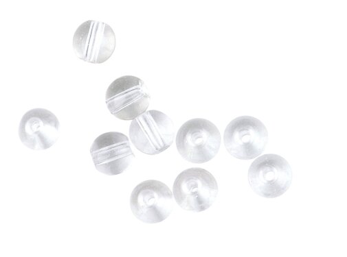 Spro Round Glass Beads Clear Diamond
