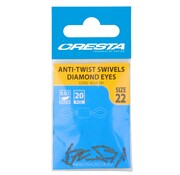 Cresta Rolling Swivels Diamond Eyes