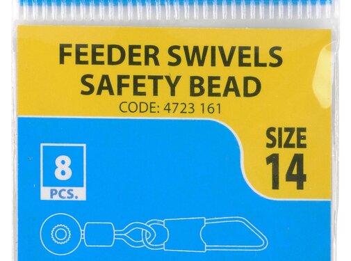Cresta Feeder Swivels Safety Bead