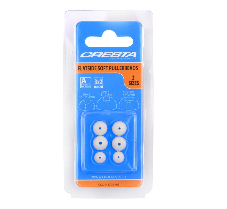 Flatside Soft Pullerbeads ( 3 Sizes)