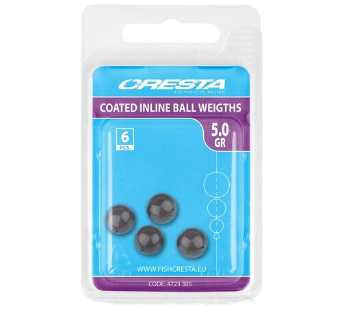 Cresta Coated Inline Ball Weight