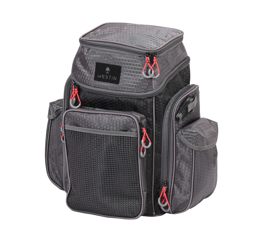 W4 Backpack Plus 2 Boxes Large Titanium Black