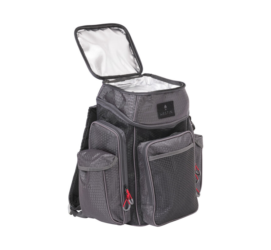 W4 Backpack Plus 2 Boxes Large Titanium Black