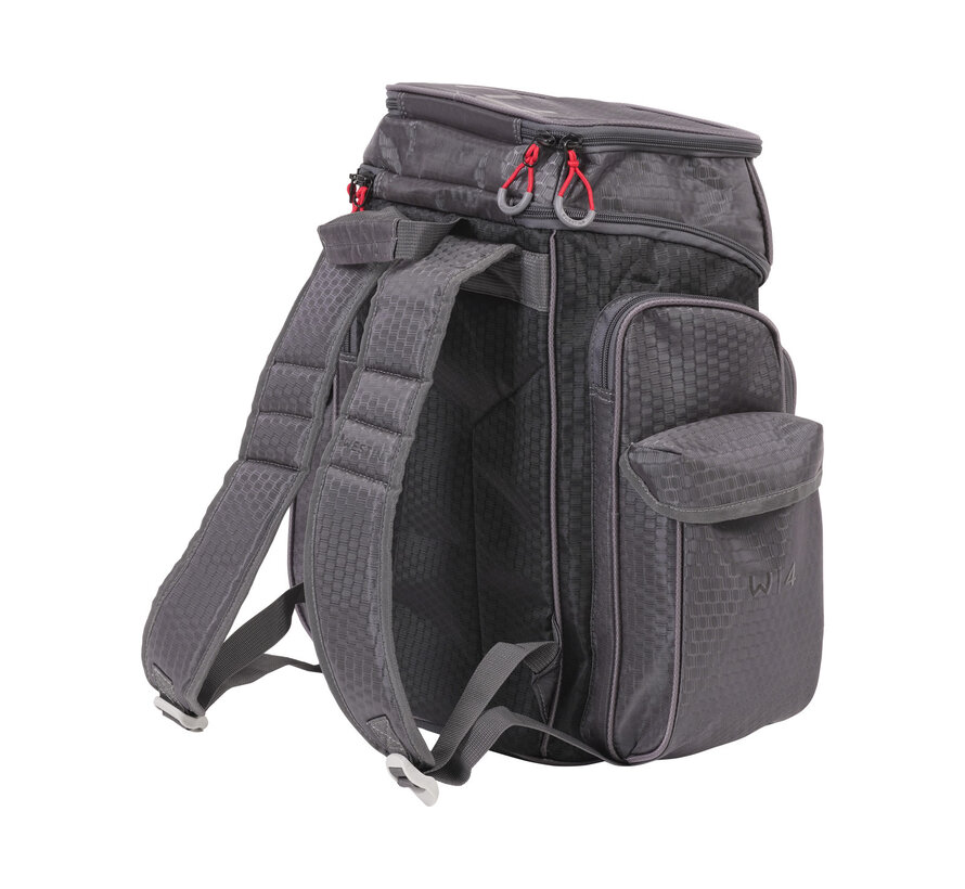 W4 Backpack Plus 2 Boxes Large Titanium Black