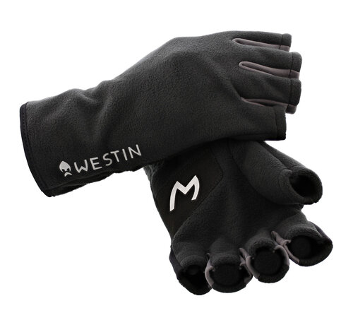 Westin HLF Fleece Gloves Carbon Black