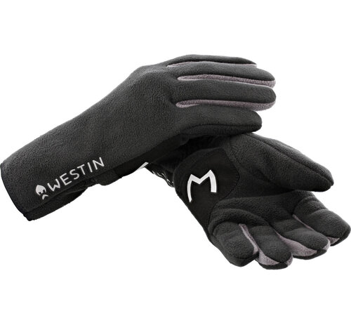 Westin Full Fleece Gloves Carbon Black