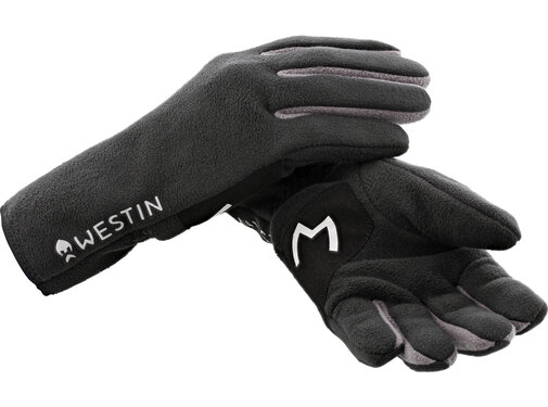 Westin Full Fleece Gloves Carbon Black