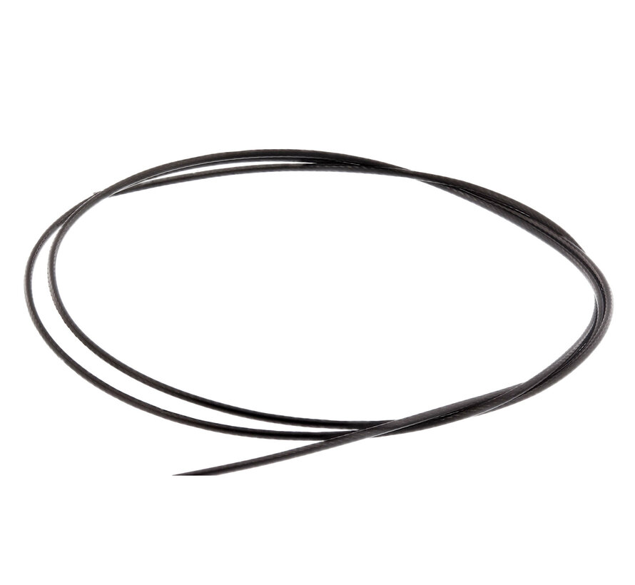 Coated Stainless Steel 49-Strand Wire 5M Black