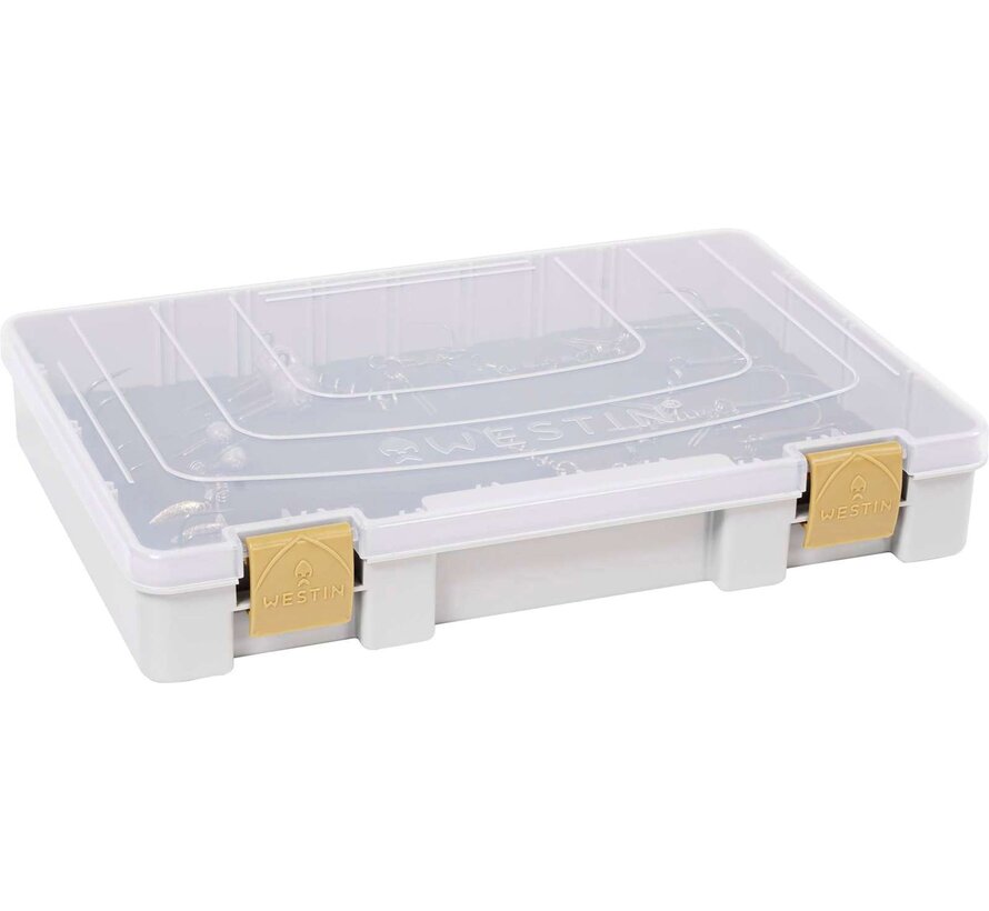 W3 Rig Box 28X19,5X4,5CM GREY/CLEAR