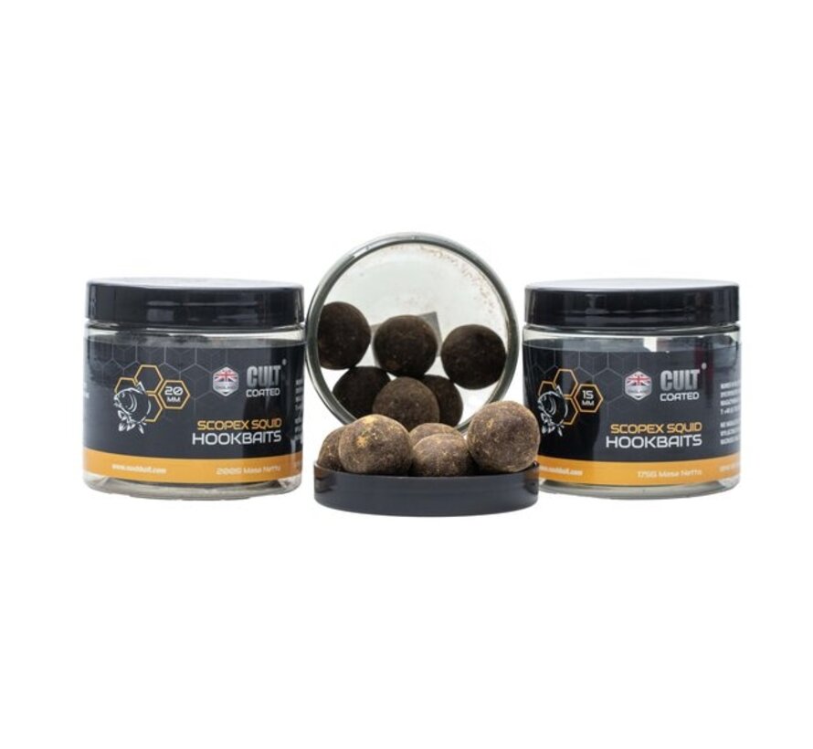 Scopex Squid Cult Coated Pop Ups 15mm
