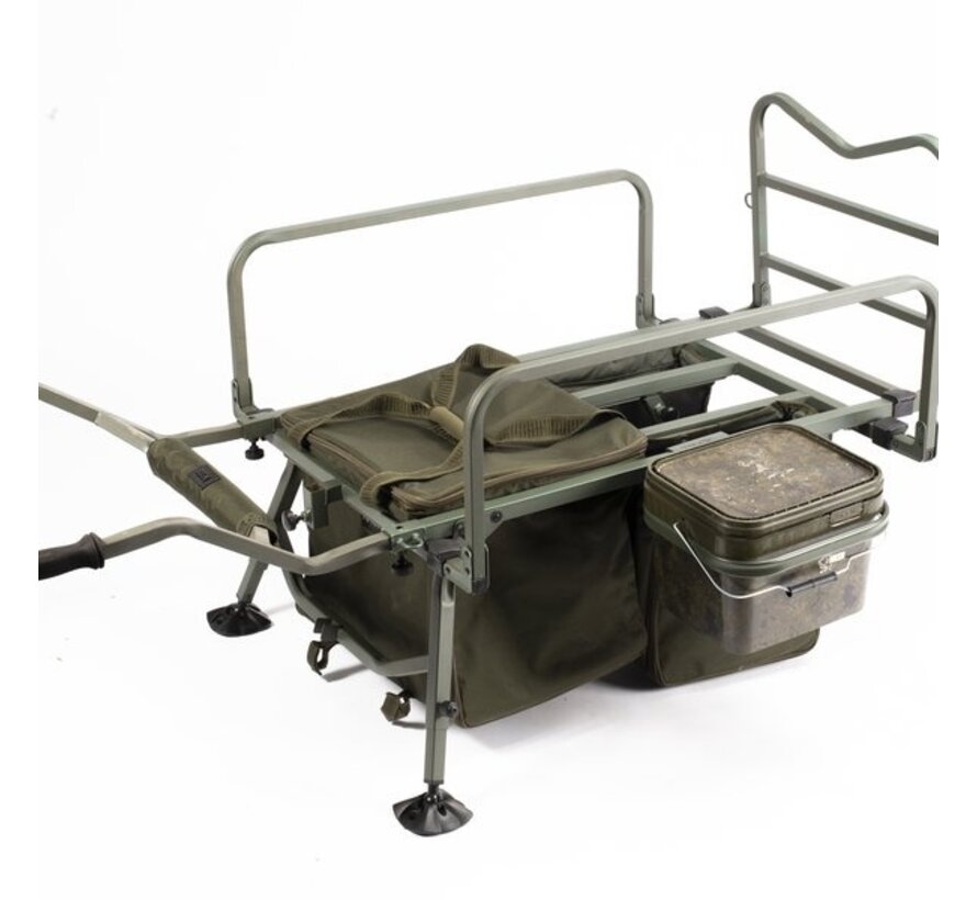 Trax Barrow Bucket Outrigger Side