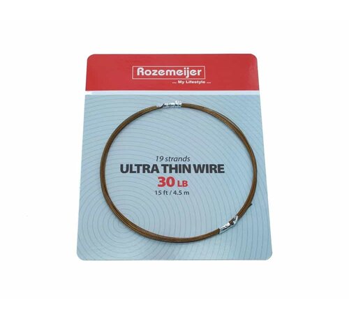 Rozemeijer Ultra Thin Wire 1x19 15ft/4,5m