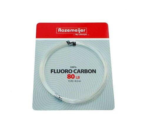 Rozemeijer 100% Fluoro Carbon 80lb 15ft/4,5m