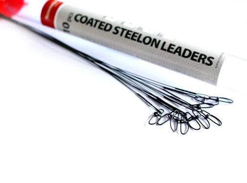 Rozemeijer Coated Steelon Leaders 20lb 30cm 10pcs