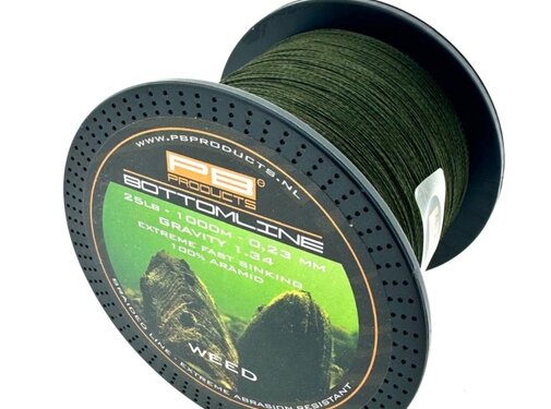 PB Products Bottom Line Weed 0.23mm 25LB