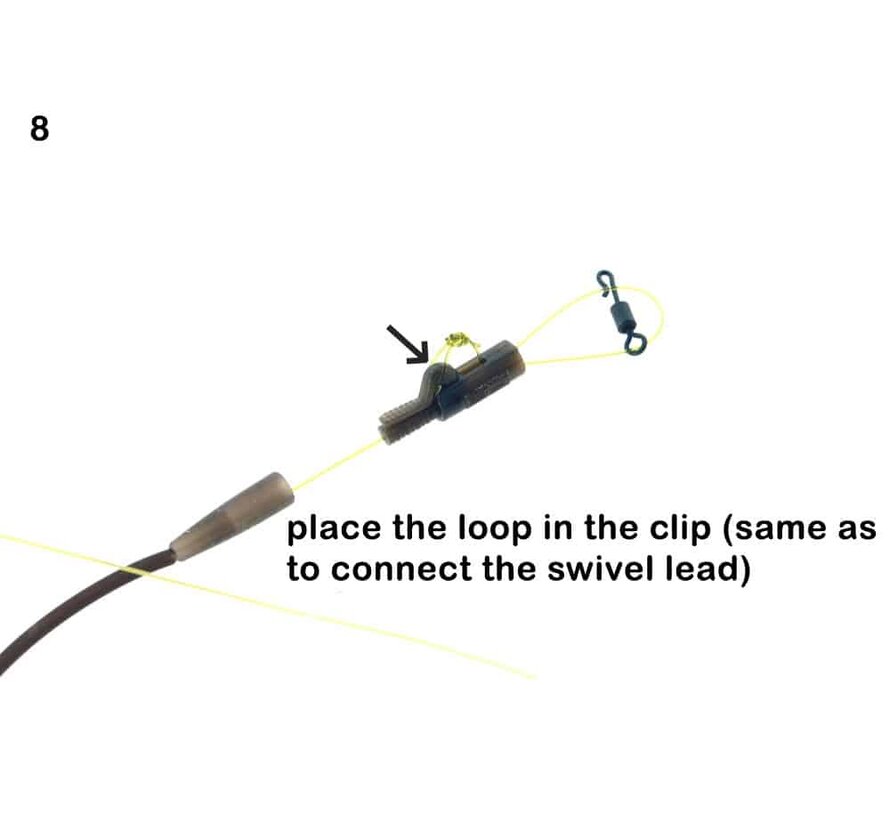 Hit & Run X-Safe Leadclip Mainline Only Pack 4pcs