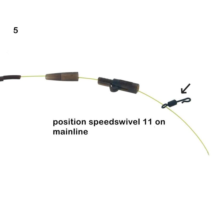 Hit & Run X-Safe Leadclip Mainline Only Pack 4pcs