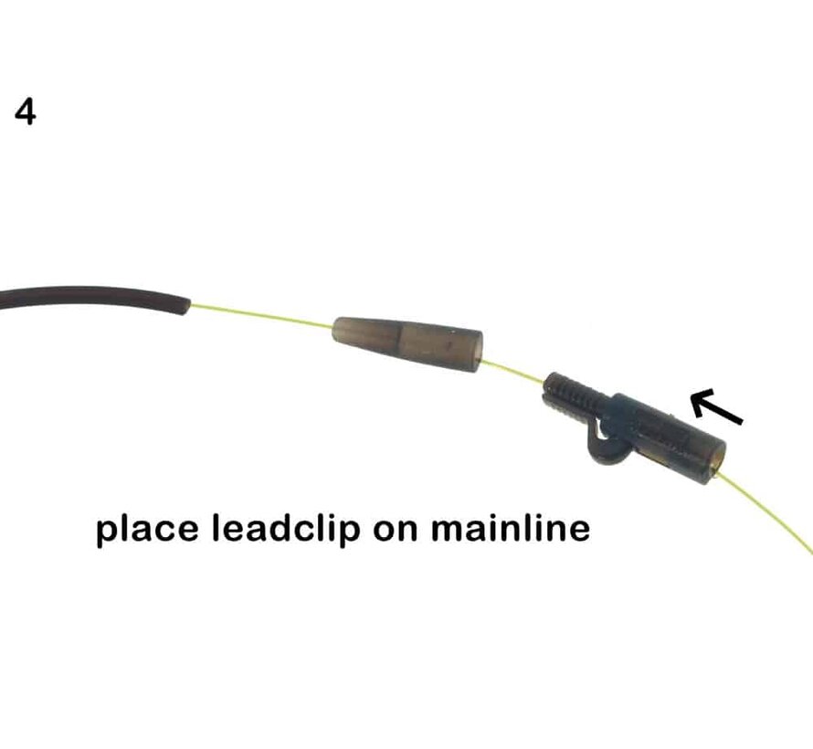 Hit & Run X-Safe Leadclip Mainline Only Pack 4pcs